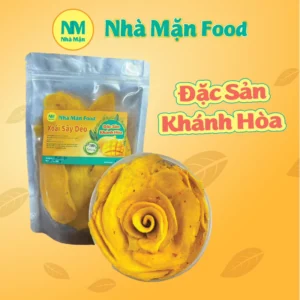[Nhà Mặn Food] Xoài Sấy Dẻo Muối Ớt Túi 200g ăn vặ