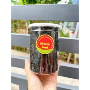 [Nhà Mặn Food] Rong biển sấy giòn mẻ tỏi hũ 100g